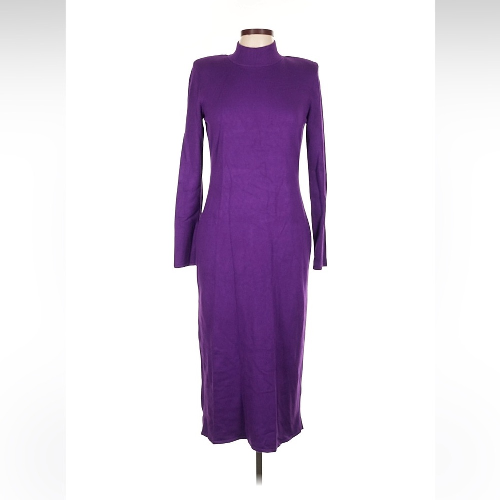 Elegant Purple Women's Dress